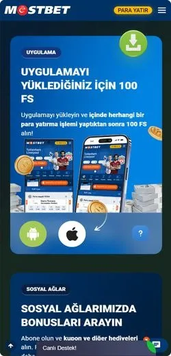 Mostbet mobil uygulama indir
